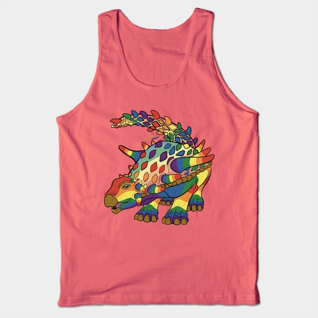 Gaystonia - Gay Pride Tank Top by tygerwolfe